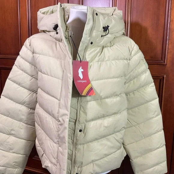 Cotopaxi Women’s Alivio Down Jacket Sz Medium Grain MSRP$275 650 Fill New W Tags - Picture 1 of 16